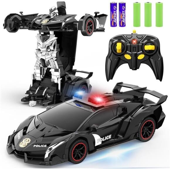 Remote Control Car - Transform Car Robot, One Button Deformation to Robot - Picture 1 of 8